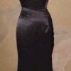 black halter formal dresses