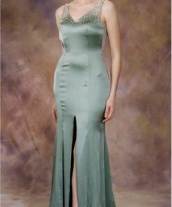 silk evening dresses