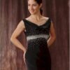 sleeveless black special occasion dresses