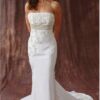 Style 2402 White Non-traditional Wedding Dresses