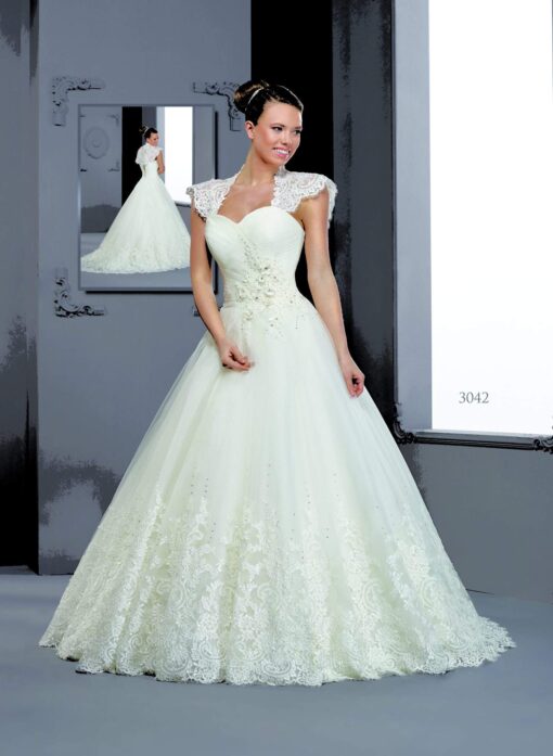 Cap Sleeved Bridal Gowns