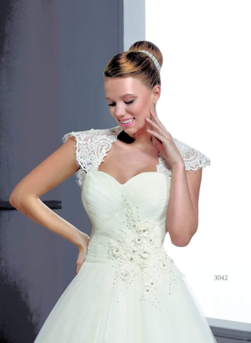 Cap Sleeve Wedding Gowns