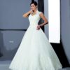 Queen Anne Collar Bridal Gowns