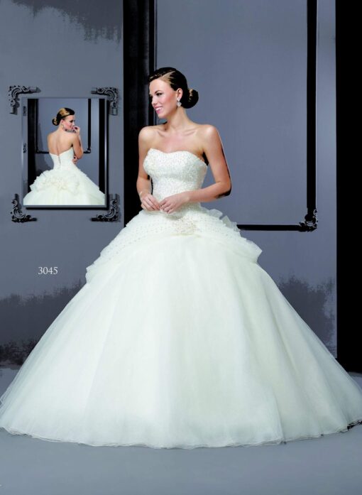 Tiered Bridal Gowns