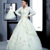 Long Sleeve Wedding Dresses with Coat Jacket