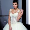 Built In Corset Bridal Gowns with Wide Straps
