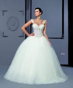 Style T3056 - Designer Corset Ball Gown Wedding Dresses