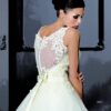 Sleeveless Sheer Back Bridal Gowns