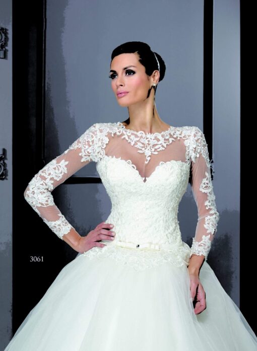 Style T3061 - long sleeve wedding dresses