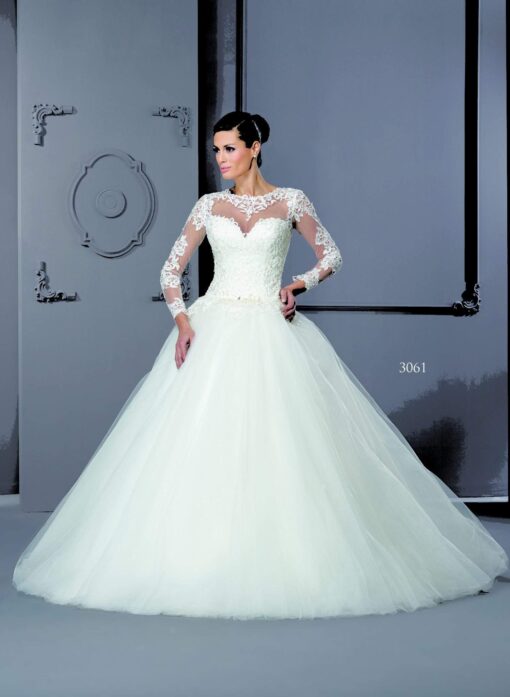 Long Sleeve Bridal Gowns for Church