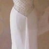 beaded white pageant dresses