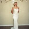 Style 3200 - white sweetheart evening dresses