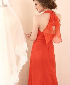 red halter dresses