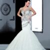 Beaded Designer Bridal Gowns with Swarvoski Crystals