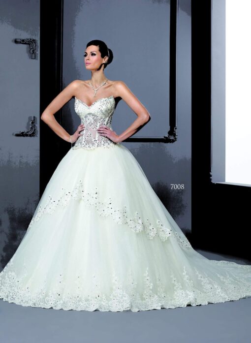 Layered Designer Wedding Dresses