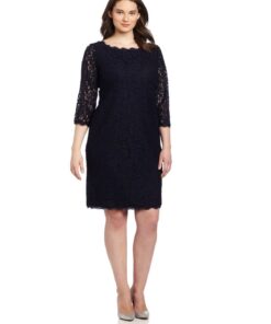 short black plus size cocktail dresses with long sleeves