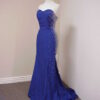 Blue Strapless Pageant Gowns