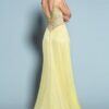 yellow pageant dresses