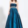 Blue ball gowns for prom