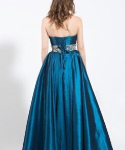 back neck with cross style pageant gowns