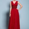 red formal eveing wear dresses