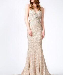 champagne colored pageant dresses