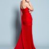 flayered Red Pageant Dresses