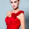 red One Shoulder Formal Dresses