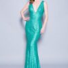 sequin evening dresses