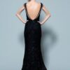 back of sleeveless black formal dresses