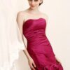 Red Strapless Party Dresses