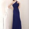 long blue evening dresses