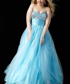 plus size formal dresses for prom