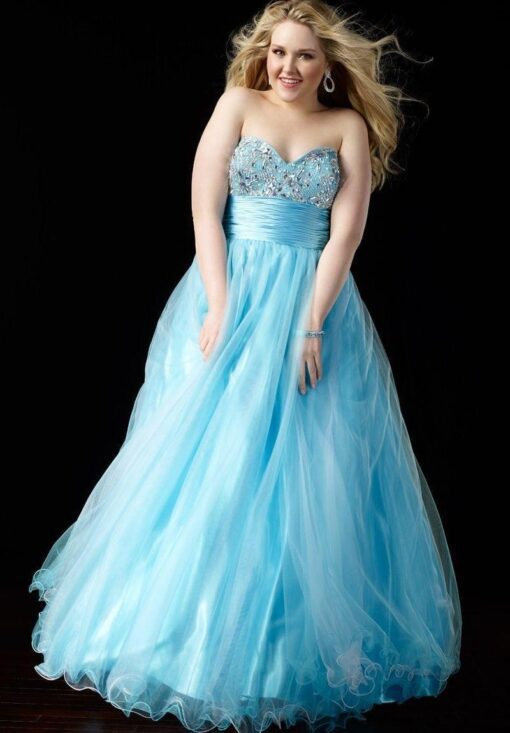 plus size formal dresses for prom