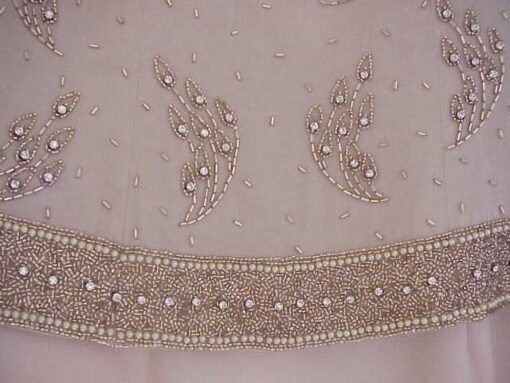 beautiful beading work evening dresses