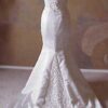 Chapel Length Train Wedding Gowns