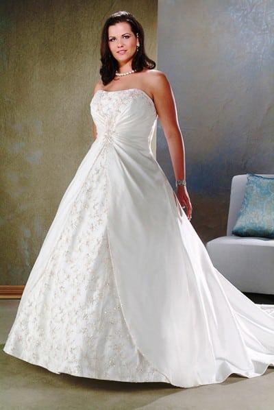 pic#ps2051 Plus Size Bridal Ball Gowns