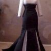 black and white formal dresses