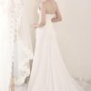 shirring wedding dresses