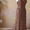 chocolate brown pageant gowns and dresses