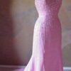 custom pink pageant gowns