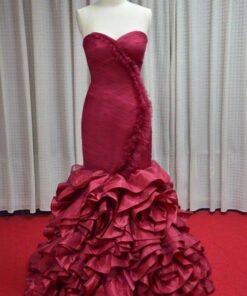 red formal ball gowns