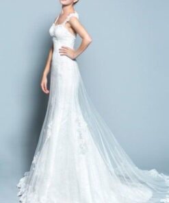 long train wedding dresses