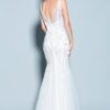 Back of Swarovski Crystal Bridal Gowns