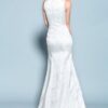 plain white wedding gowns