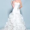 ruffled bridal gowns with ruching