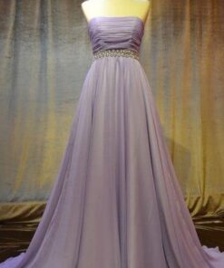 strapless chiffon ball gowns