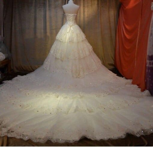 wedding dresses with cathedral trains