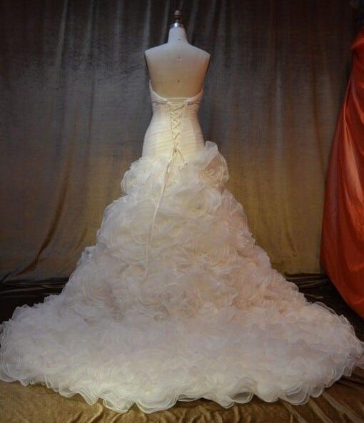 wedding dresses with sweep train