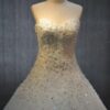 wedding gowns with swarovski crystals